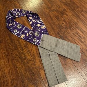 Purple and Gray Washington Huskies Kitchen Neck Towel